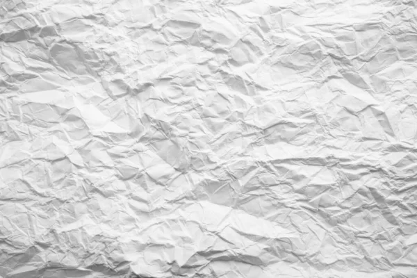 Bianco Sfondo Carta Stropicciata — Foto Stock