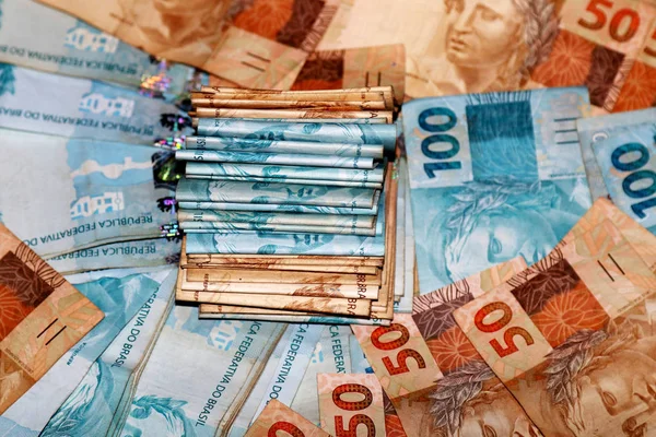 Money monte brazil — Stock Photo, Image