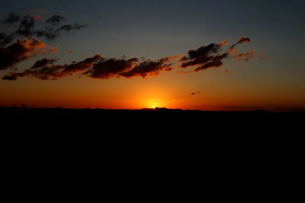 Coucher de soleil au Brésil — Photo