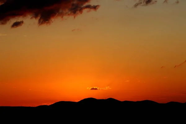 Orizzonte colorato al tramonto — Foto Stock