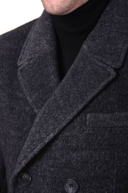 yakın çekim yaka erkek ceket