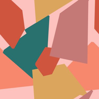 Renkli, geometrik, pürüzsüz desen. Renkli soyut tasarım