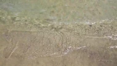 Deniz arka plan, deniz manzarası, okyanus, doğa arka plan. Temiz su. Gelgit geçişli görüntüsünü kaydırma.