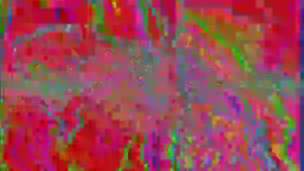 ヴィンテージのホログラフィックグレア。虹色の箔輝く抽象的背景. — ストック動画