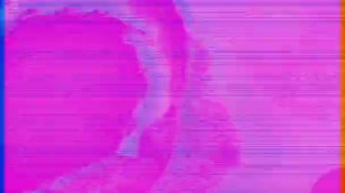 Soyut renkli parlak doku, kavramsal 80 'ler hissi.. 