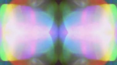 Aynalı Dijital Psikedelik Fütürist Yanardağ Arkaplanı. 