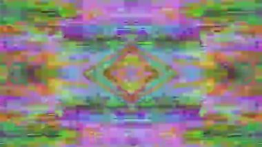 Bilim kurgu sürrealist ışık dönüşümleri. Renkli parıltılar, ışık karışımı..