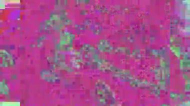 Çok renkli neon renkli siber punk, ışıldayan yansımalar. 