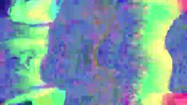 Soyut fütüristik parlak desen. 