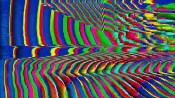 Gradiente iridescente surreal fundo brilhante, humor conceitual dos anos 80. Imagens infinitas . — Vídeo de Stock