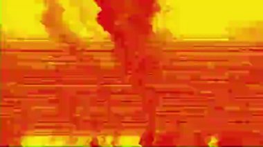 Soyut yanardöner, parlak arka plan, kavramsal 90 'ların havası. Her televizyon dizisi için uygundur..