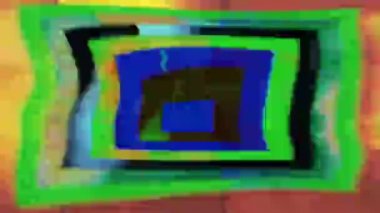 Çarpık gökkuşağı parlak dokusu, rüya gibi 80 'ler hissi. Her televizyon dizisi için iyidir.. 