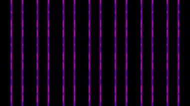 Karışık renkli döngülü veri hatası geometrik fütüristik holografik arkaplan.