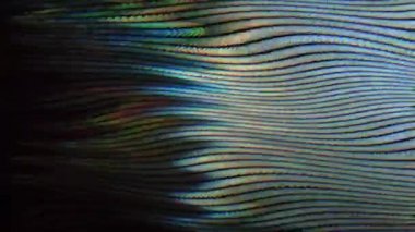 Pürüzsüz spektral doku. Moda ışık başkalaşımları. Kötü televizyon efekti. Ultra Hd 3840x2160.