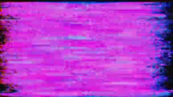 Digitale regenboog gradiënt glanzende textuur, dromerige jaren 90 gevoel. Geschikt voor creatief webproject. — Stockvideo