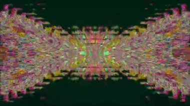 Soyut holografik mercek fişekleri. Güzel ışık başkalaşımları. Işık rastgele parlıyor. Prores Uhd.