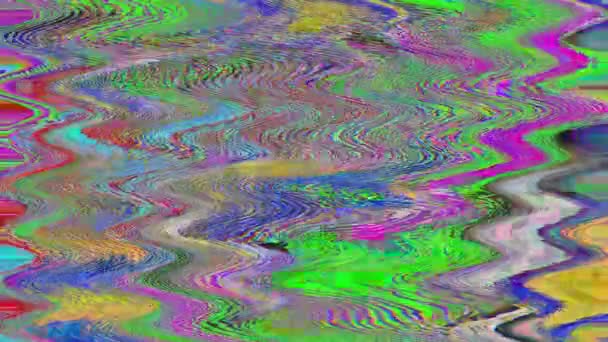 Arrière-plan ondulé arc-en-ciel lisse. Métamorphoses psychédéliques de la lumière. Lumières brille chaotiquement . 