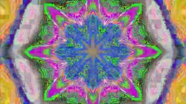 Gündelik dinamik Waporvave moda parıltılı arka plan. Kaleydoskop taklidi. 