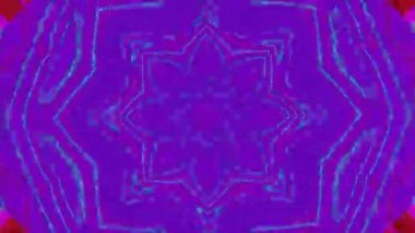 Soyut dinamik web punk psikedelik holografik arka plan. TV ya da web şovu için hipnotik süsler.