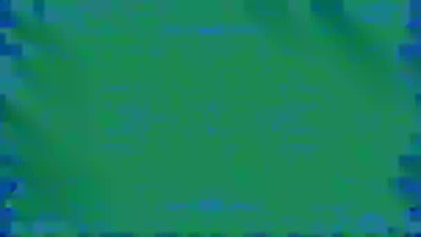 Casual neon cyberpunk κομψό ιριδίζον φόντο. Κακή τηλεοπτική επίδειξη. — Αρχείο Βίντεο