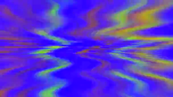 Fond holographique futuriste dynamique abstrait. Ancienne imitation de bande .