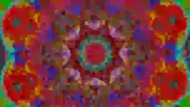 Coloré ornemental futuriste fond holographique rêveur. Mauvais mélange TV . 