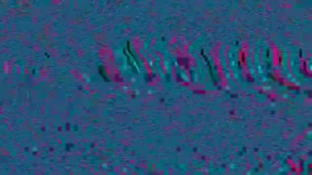 Abstrait néon nostalgique élégant fond chatoyant. Démonstration de mosh données .