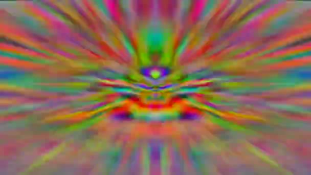 Casual neon waporvave κομψό ολογραφικό υπόβαθρο. Βίντεο βιντεοκασέτας. — Αρχείο Βίντεο