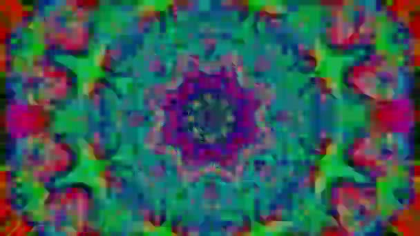 Kaléidoscope dynamique nostalgique élégant fond chatoyant. Imitation de données mosh . 