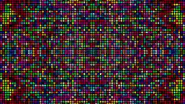 Soyut geometrik nostaljik moda holografik arka planı. Videonuz için üst simgeler. 