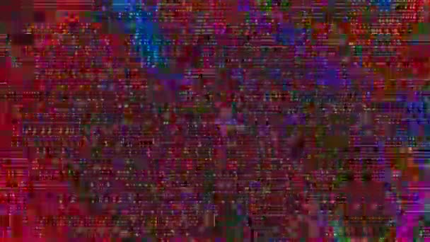 Transformerende neon cyberpunk psychedelische iriserende achtergrond. Lichtlekken voor creatief gebruik. — Stockvideo