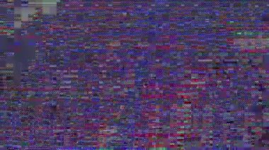 Çok renkli ışık sızıntısı holografik arka plan. Döngülü canlandırma.