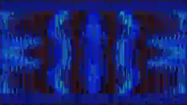 らせん状のパターン光漏れ虹彩の背景。シュールな効果. — ストック動画
