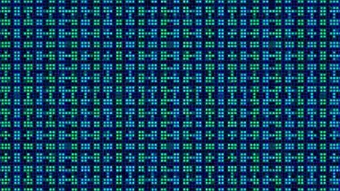 Bilgisayar hatası klasik nostaljik moda yanardöner arka planını etkiler. Görüntüleri döndür.