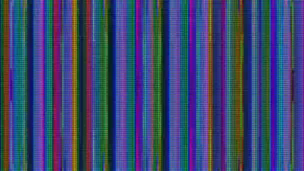 Линейное искусство. Разноцветный геометрический футуристический мечтательный блестящий фон. Переходы для творческого использования . — стоковое видео