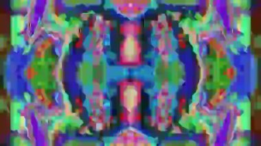 Arızalı taklit dinamik fütürist psikedelik parlak arka plan. Gerçeküstü etki. 