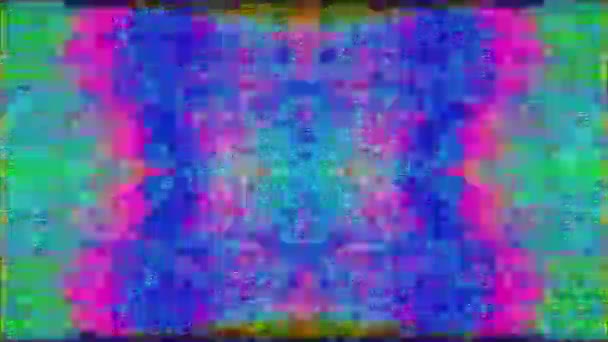 Clip glitched généré par ordinateur, effet d'erreur système holographique . 