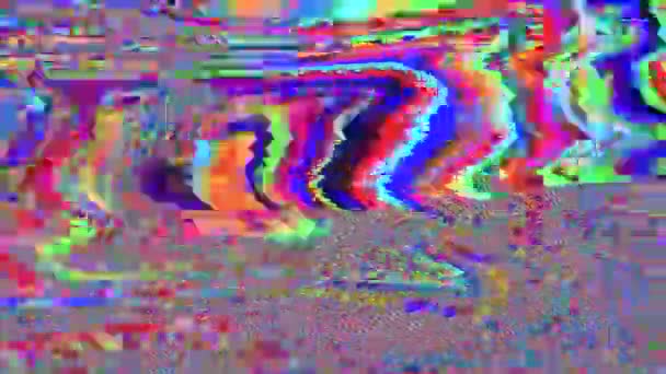 Casual Vintage futuristischen trendigen holographischen Hintergrund. surrealistischer Effekt. — Stockvideo