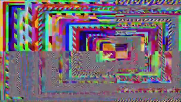 Effet d'erreur informatique néon futuriste fond chatoyant tendance. Effet surréaliste . 