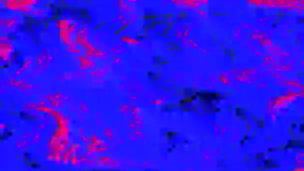 Digital elegante fundo geométrico cyberpunk iridescente . — Vídeo de Stock
