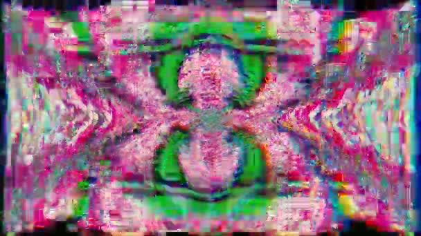 Hypno mode futuriste dynamique fond chatoyant. Couleurs acides psychédéliques . 