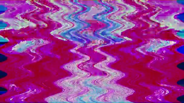 Casual neon cyberpunk dromerige glinsterende achtergrond. Lusbeelden. — Stockvideo