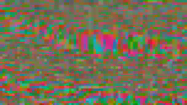 Abstract neon cyberpunk trendy iridescent background. — Stock Video