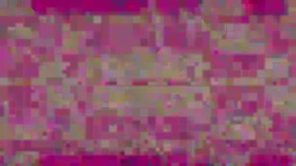 Casual psichedelico geometrico futuristico iridescente sfondo . — Video Stock