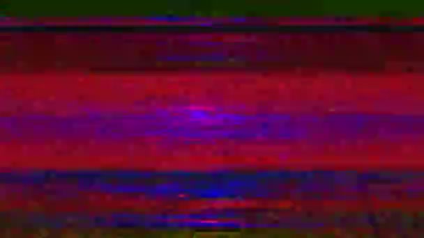 Hypnotizing bad trip effect light leaks glittering background. Loop footage. — Stock Video