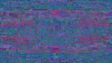 Charming bad trip effect light leak glittering background. Looped animation. 