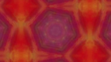 Organik fraktal süsler, yoga videoları için renkli hareket grafiği. 