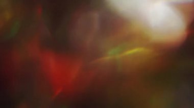 Çevredeki gökkuşağı dokusu. Moda ışık sızıntısı. Karanlıkta parlayan ışık. 