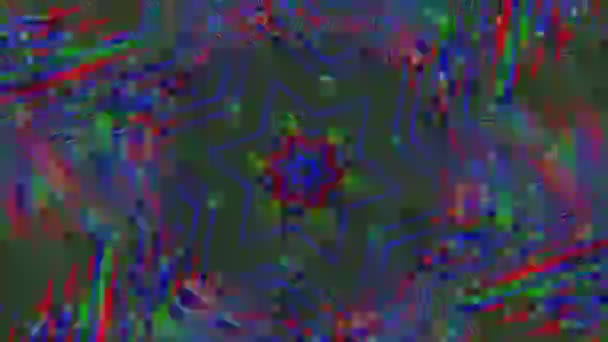 Résumé mauvais effet de voyage éclat fond irisé. Animation en boucle . 