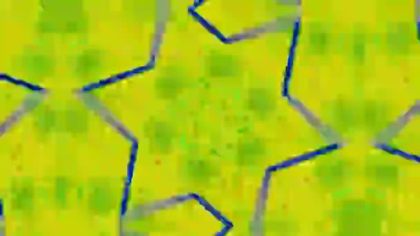 Résumé mauvais effet de voyage transformation de la lumière fond chatoyant. Images de boucle .